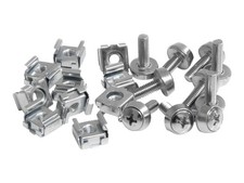 StarTechcom 50 Pkg M5 Mounting Screws and Cage Nuts Rack Accessories CABSCREWM5 picture