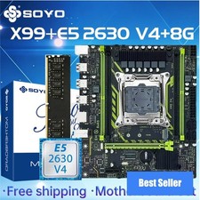 SOYO X99 MicroATX Motherboard LGA 2011-3 Xeon E5-2630 V4 DDR4 Bundle picture