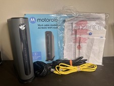 Motorola MG7540 16x4 DOCSIS 3.0 Cable Modem & AC1600 WiFi Router picture