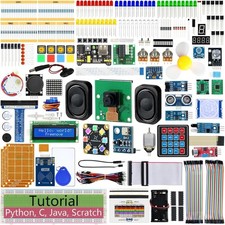 Ultimate Raspberry Pi Starter Kit - 386 Components & 1170-Page Tutorial Included picture