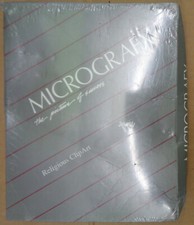 BRAND NEW : Religious Clip Art, for IBM PC, XT, AT... 1987 NEW picture