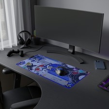 Sonic The Hedgehog LED Gaming Mouse Pad | Sonic Design | Gamer Accessories picture