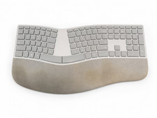 Microsoft Surface Ergonomic Wireless Bluetooth Keyboard Gray Model 1786 Works picture