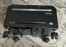 VIVO Black Computer Desktop ATX Case, CPU Rolling Stand, Adjustable Cart,NEW picture