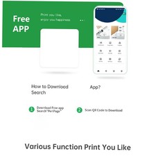 A9s Mini Portable Photo Mobile Printer 304dpi BT Wireless Thermal Print RGOP picture