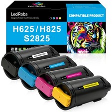 LeciRoba Compatible H625 H825 S2825 Drum Unit High Yield, H625/H825 4PK picture