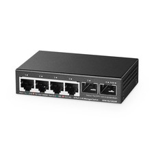 Binardat 4 Port 2.5G Web Managed Switch with 2x10G SFP+ Slot Ultra-Mini Size picture