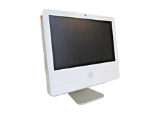 Apple iMac 17 in All In One Computer Bare Unit A White/Gray 1GB RAM A1195 picture