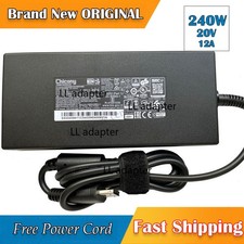 OEM MSI Stealth 16 Studio /17 Studio/ GS77 Gaming Laptop 20V A20-240P2A Adapter picture
