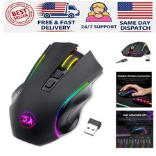 High-Performance M602 RGB Gaming Mouse - Customizable, Rechargeable, 8000 DPI picture