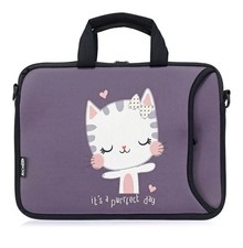 Laptop Shoulder Bag Notebook Handle Sleeve Neoprene Soft Carrying picture