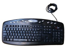 GIGAWARE USB MULTIMEDIA KEYBOARD Wired MODEL 2600460 Tested picture