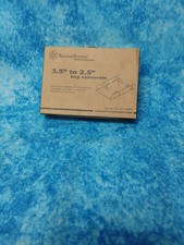 SilverStone 3.5” To 2.5” Bay Converter Model SST-SDP08 picture