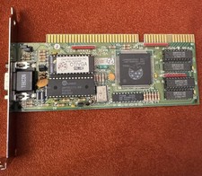Oak Technology VGA Card 1992 DFI VG-7700 OAK  OTI067 512K ISA picture