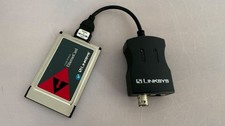 Linksys PCMCIA Ethernet LAN PC Card EC2T 10BaseT/10Base2 Combo Dongle Kit New picture