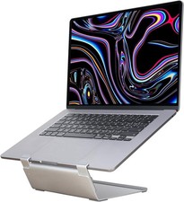 Ergonomic Aluminum Laptop Riser Stand, Fits Up to 17” Laptops, Ultra-Stable picture