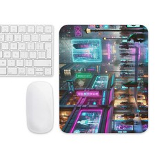 3D CyberPunk Mouse Pad - Enchanting Designs with High-Quality Artwork picture