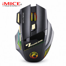 iMICE GW-X7 Wireless Gaming Mouse Bluetooth 5.1 2.4G 3200 DPI 7 Buttons RGB picture