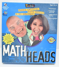 Math Heads By Theatrix PC Win MAC CD-ROM Ages 10-14 Math Tutor Game Age 10-14 picture