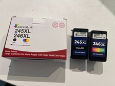 Relcolor Replacement for Ink cartridges Canon 245 246 XL　The ink cartridge seal picture