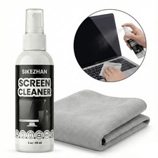 Screen Cleaner Kit Polishing Cloth Streak-Free Spray For Laptop Monitor TV Table picture