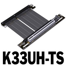 PCIe 5.0 Riser Cable 15cm, Single/Dual Reverse, Compatible with ITX A4 Chassis picture