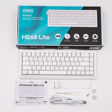 EPOMAKER HE68 Lite Magnetic Keyboard – 65% RGB Wired Hall Effect Mechanical Keyb picture