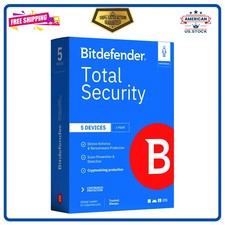 Bitdefender Total Security 2026 5 Devices 1 Year Subscription PC Mac Activation picture
