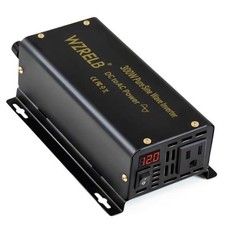 300W Pure Sine Wave Power Inverter 600W Peak DCV to 110V AC Car Adapter Off 48 picture