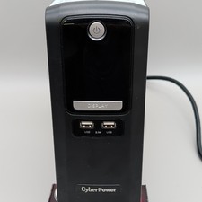 CyberPower Desktop UPS 120V 10 Outlets LCD Surge Protection USB Charging picture