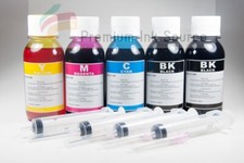 Bulk 500ml refill ink for HP inkjet printer 4 colors picture