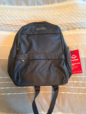 Wolverine 27L Slimline Laptop Backpack 17in Fit Water-Resistant Padded Black picture