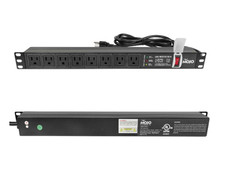Tecmojo 1U Rack-Mount Horizontal 8-Outlet Power Strip UL Listed PDU picture