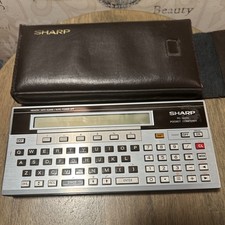 Vintage SHARP PC-1500A Pocket Computer Scientific Calculator. PARTS ONLY  picture