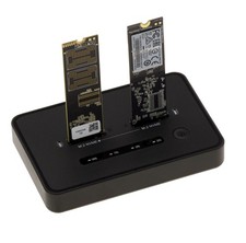 Cloning Dock Station For 2 SSD M2 NVMe M Key With USB3.2 Gen2x2 20 G picture