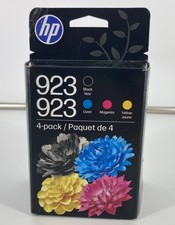 HP 923 CMYK Original Ink Cartridge 4-Pack, ~500 pages K, ~400 pages C/M/Y, picture