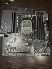 MSI PRO B650M-A WIFI AM5 DDR5 mATX Motherboard - Tested Missing Some Accessories picture