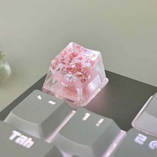 1Pcs High Quality Epoxy DIY Translucent Leaves Dry Flowers Paper Cross Axis Mech picture