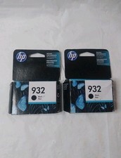 New HP 932 Black Lot 2 Cartridges Exp April 2018   picture