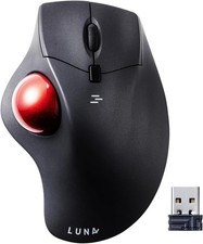 SANWA 2.4G Wireless Ergonomic Trackball Mouse, Optical 2.4GHz  picture