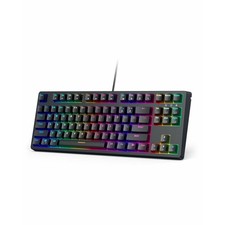 AUKEY KM-G14 Mechanical Keyboard, Compact 87 Keys Gaming Keyboard with Blue picture