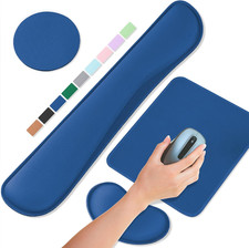 Office Ergonomic Memory Foam Computer Mouse and Keyboard Wrist Rest Pad Support picture