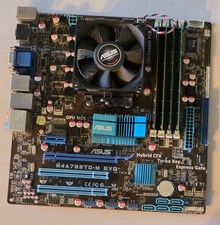 TESTED ASUS M4A785TD-M Evo AM3 Motherboard Combo Phenom II X4 965 3.4ghz 8GB RAM picture
