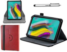 Navitech Red Case With 360 Rotational Stand & Stylus For Samsung Galaxy Tab A11 picture