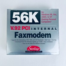 Sterling Model S20 56K FaxModem V.92 PCI Internal - New Factory Sealed Box picture