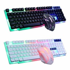Gaming Desktop Keyboard with Mouse for HP Dell Toshiba Apple Acer PC Computer picture
