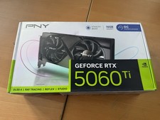 PNY OC GeForce RTX 5060 Ti 16GB RAM Graphics Card  Open Box VCG5060T16DFXPB1-O picture