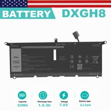 DXGH8 Battery For Dell XPS 9370 9380 Inspiron 13 7390 7391 2-in-1 V48RM HK6N5 picture