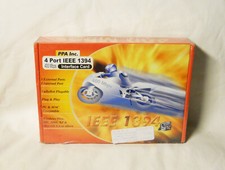 PPA Inc. 4 Port IEEE 1394 (400 Mbps) PCI Interface Card (1202) (new, unopened) picture