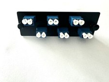 Panduit FAP6WBUDLCZ Compatible 6 LC Duplex OS1/OS2 Fiber Adapter Panel -908 picture